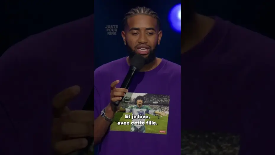 Video for the film Juste pour Rire Montréal 2025 — « Mais c'est pas un foot en salle, on parle de ma première fois » - #NordineGanso 😂