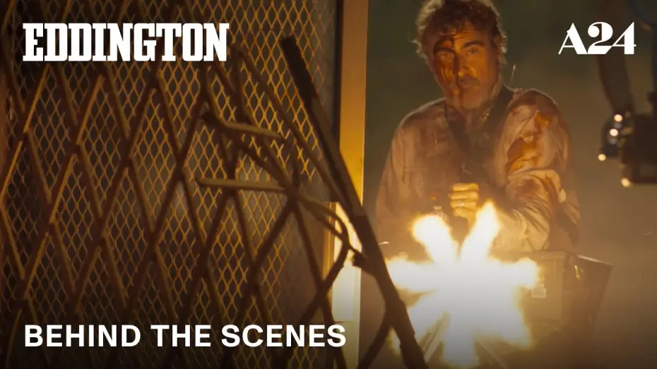 Video for the film Made in Eddington — Eddington | Behind the Scenes | A24
