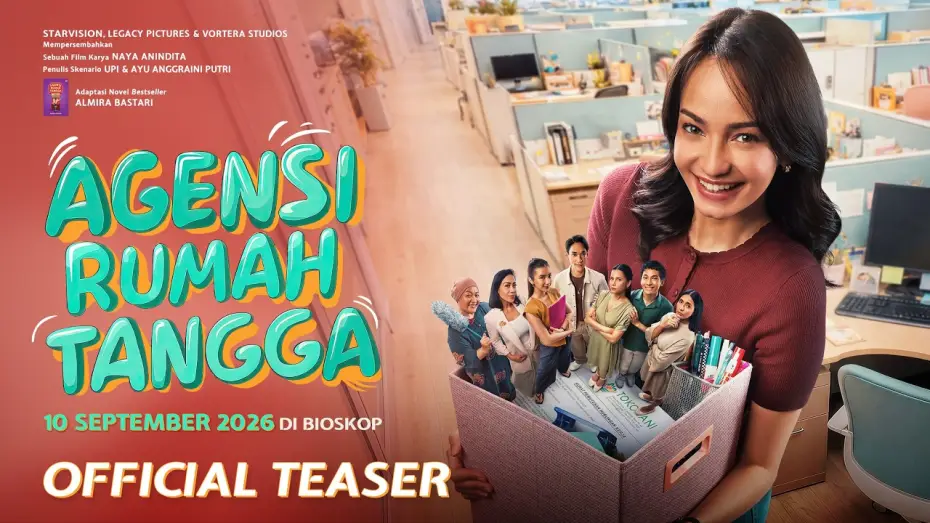 Video for the film Agensi Rumah Tangga — 𝐀𝐆𝐄𝐍𝐒𝐈 𝐑𝐔𝐌𝐀𝐇 𝐓𝐀𝐍𝐆𝐆𝐀 - 𝘖𝘧𝘧𝘪𝘤𝘪𝘢𝘭 𝘛𝘦𝘢𝘴𝘦𝘳