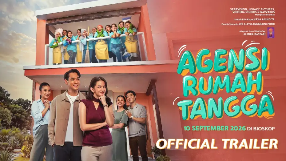 Video for the film Agensi Rumah Tangga — 𝐀𝐆𝐄𝐍𝐒𝐈 𝐑𝐔𝐌𝐀𝐇 𝐓𝐀𝐍𝐆𝐆𝐀 - 𝘖𝘧𝘧𝘪𝘤𝘪𝘢𝘭 𝘛𝘳𝘢𝘪𝘭𝘦𝘳
