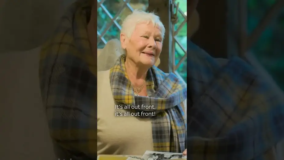Video for the film Tea with Judi Dench — Judi Dench absolutely ripped Kenneth Branagh for overacting!