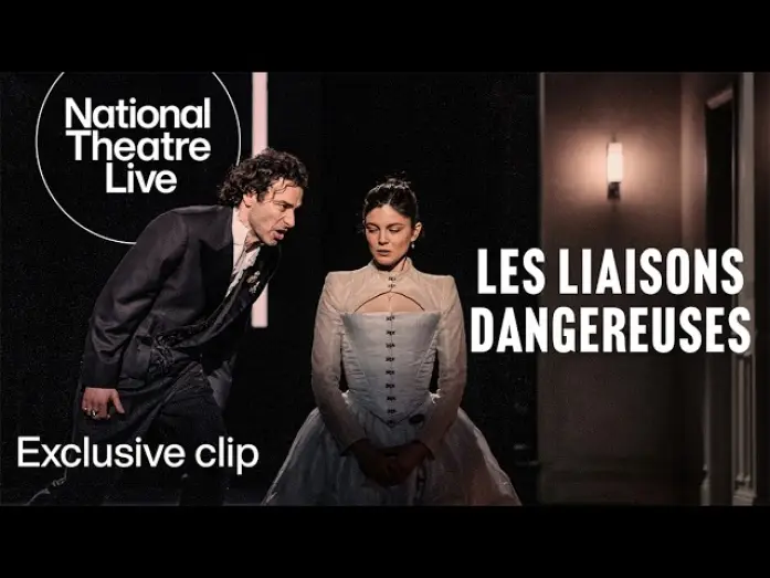 Video for the film National Theatre Live: Les Liaisons Dangereuses — Aidan Turner and Monica Barbaro Exclusive Clip | Les Liaisons Dangereuses | National Theatre Live