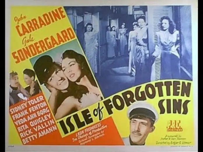 Video for the film Isle of Forgotten Sins — Monsoon (Isle of Forgotten Sins) (1943) - FULL Movie -John Carradine, Gale Sondergaard, Sidney Toler