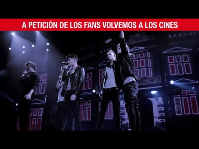 Video for the film One Direction: This Is Us — Reestreno en cines a partir del 15 de noviembre
