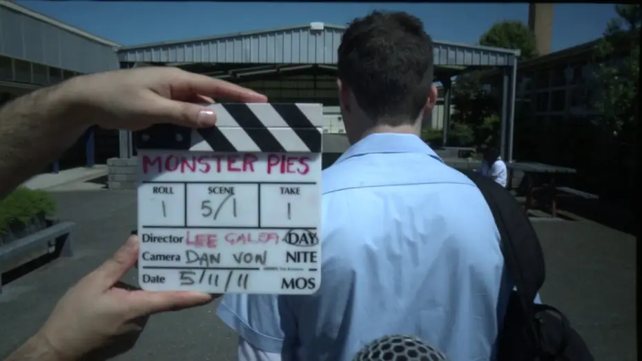 Video for the film Monster Pies — TAKE 1 of DAY 1 of Principal photography on Monster Pies.