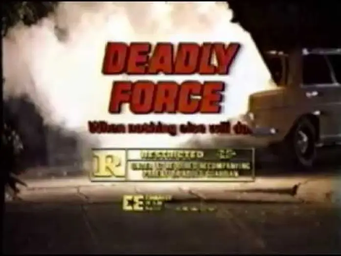 Video for the film Deadly Force — 1983 "Deadly Force" TV commercial