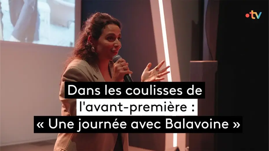Video for the film Une journée avec Balavoine — Dans les coulisses de l’avant-première : « Une journée avec Balavoine »