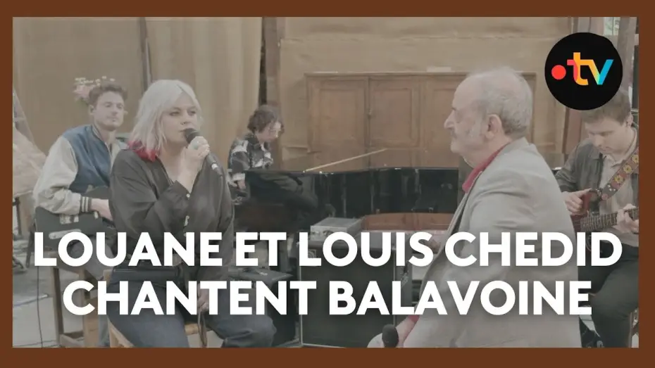 Video for the film Une journée avec Balavoine — Louane et Louis Chedid reprennent "La vie ne m'apprend rien" - Une journée avec Balavoine