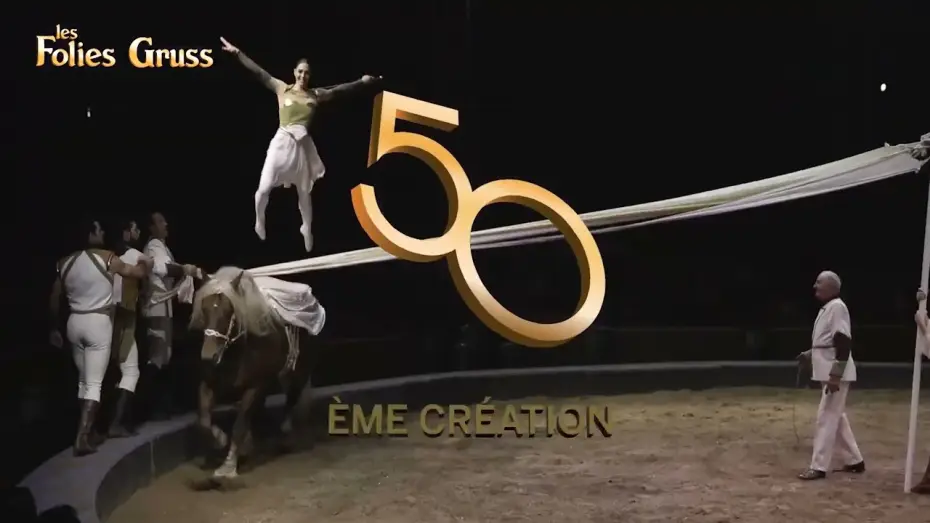 Video for the film Les Folies Gruss, 50 ans à Paris — Les Folies Gruss - Teaser 50 ans - 30 secondes