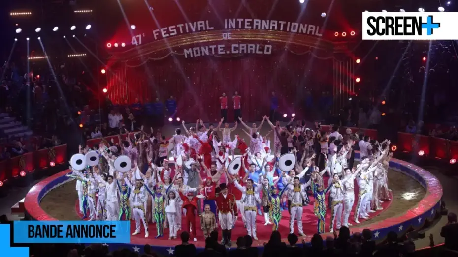 Video for the film 47e Festival international du cirque de Monte-Carlo — Le 47eme festival international du cirque de Monte Carlo | bande annonce | France 3