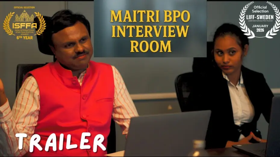 Video for the film Maitri Bpo: Interview Room — Release Trailer (English Subtitles) | Maitri BPO Interview Room | By Bhanu Prakash Reddy Dandu