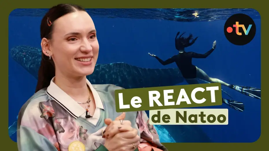 Video for the film Le souffle de vie — Natoo réagit aux scènes marquantes de son documentaire sur les baleines