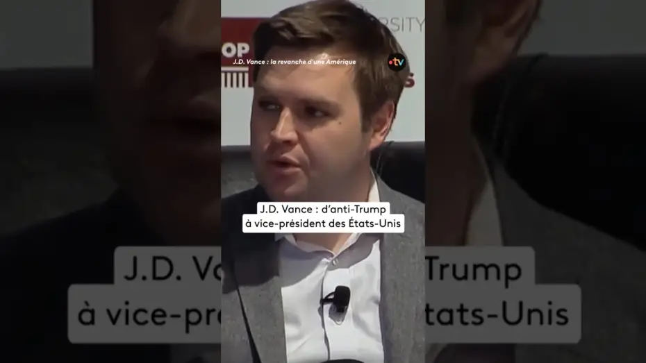 Video for the film JD Vance: The Revenge of America — J.D. Vance : d’anti-Trump à vice président des États-Unis