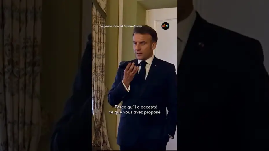Video for the film La Guerre, Donald Trump et nous : 2025, l'année de tous les dangers — Quand Macron a appelé Trump pour un accord sur le cessez-le-feu en Ukraine