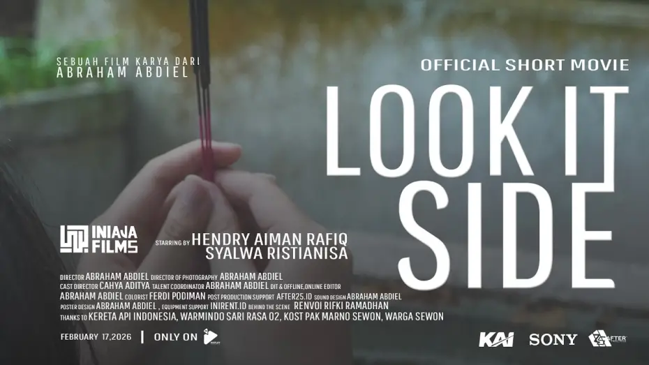 Video for the film LOOK IT SIDE — LOOK IT SIDE | One Minute Film Competition by Sony Indonesia