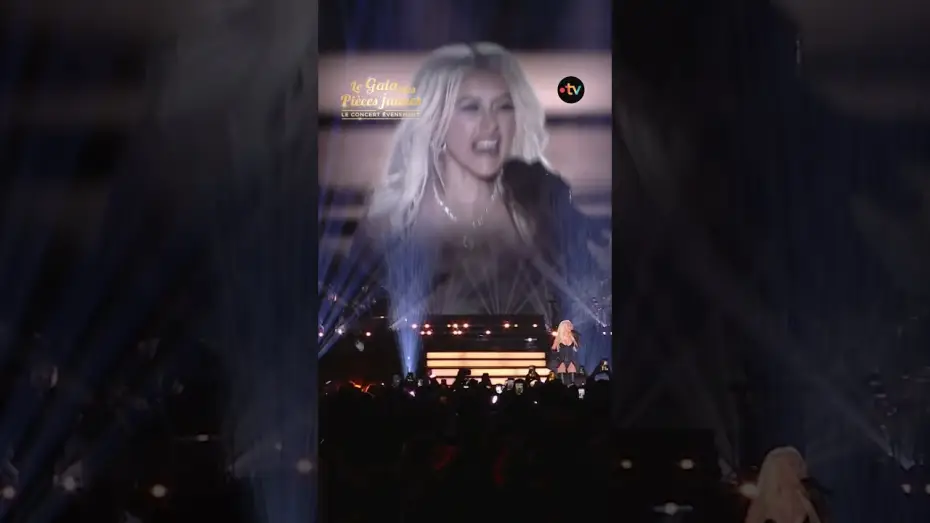 Video for the film Le Gala des Pièces Jaunes 2026 : Le concert événement — Christina Aguilera nous fait frissonner avec sa magnifique interprétation de “Beautiful” ! ❤️‍🩹