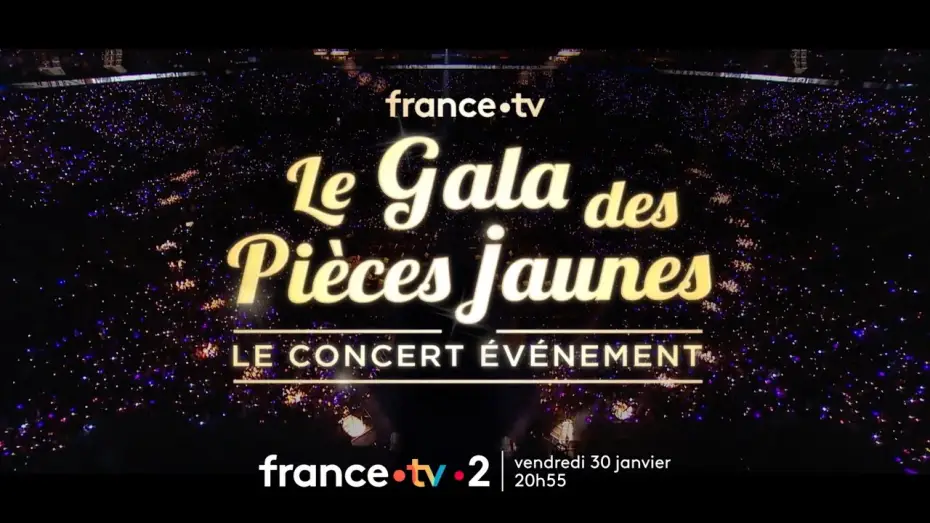 Video for the film Le Gala des Pièces Jaunes 2026 : Le concert événement — Le Gala des Pièces Jaunes 2026 avec G Dragon, Christina Aguilera, Stray Kids...