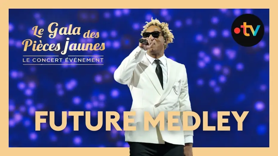 Video for the film Le Gala des Pièces Jaunes 2026 : Le concert événement — Future - Medley (Like that, Superhero, Bugatti, Way 2 sexy…) live au Gala des Pièces Jaunes 2026