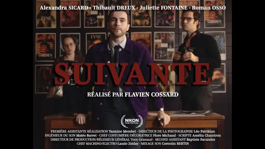 Video for the film Suivante — SUIVANTE