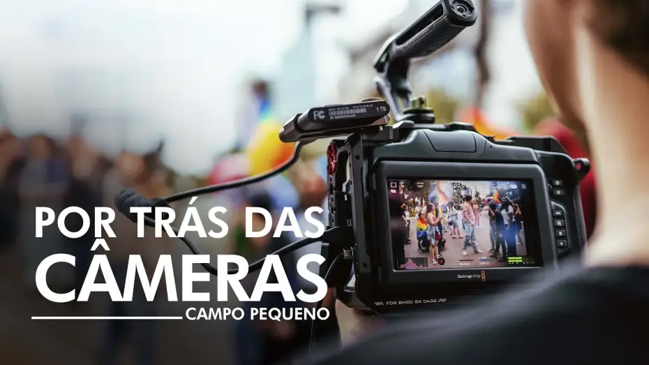 Video for the film Small Field — CAMPO PEQUENO | POR TRÁS DAS CÂMERAS