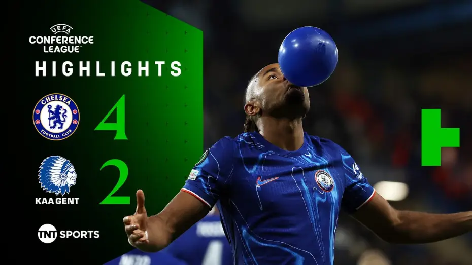 Video for the film Chelsea FC - Season Review 2024/25 — Chelsea 4-2 Gent - Conference League