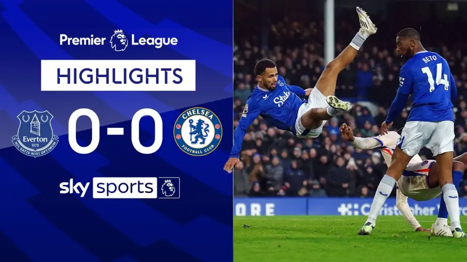 Video for the film Chelsea FC - Season Review 2024/25 — Everton 0-0 Chelsea - Premier League