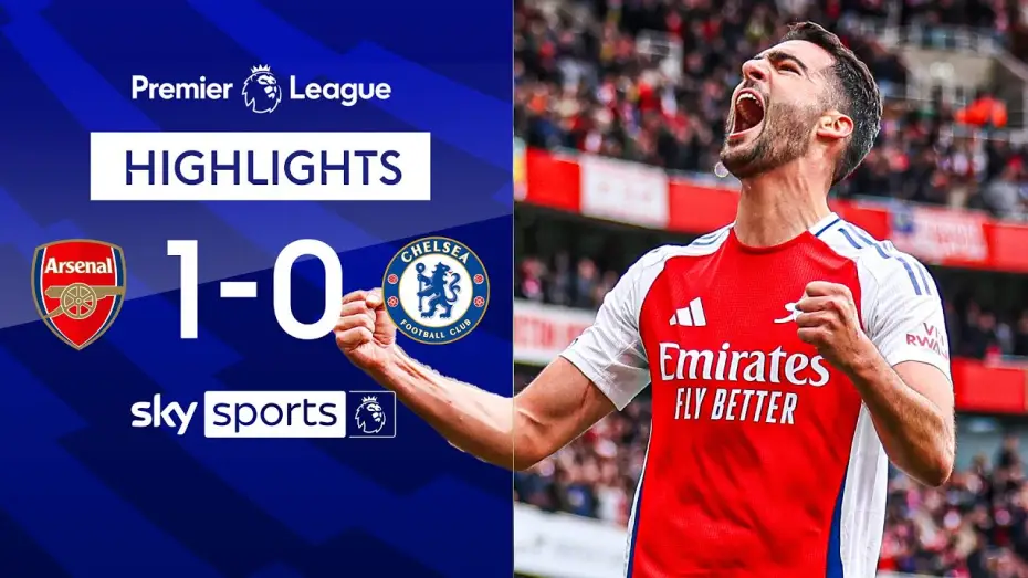 Video for the film Chelsea FC - Season Review 2024/25 — Arsenal 1-0 Chelsea - Premier League