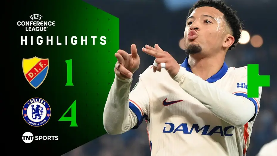 Video for the film Chelsea FC - Season Review 2024/25 — Djurgården 1-4 Chelsea - Conference League