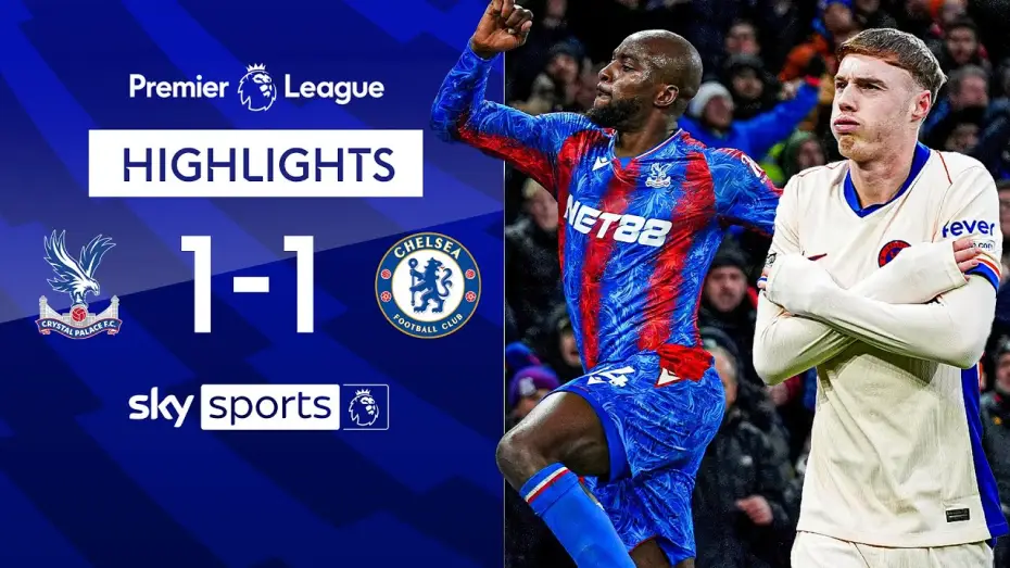 Video for the film Chelsea FC - Season Review 2024/25 — Crystal Palace 1-1 Chelsea - Premier League