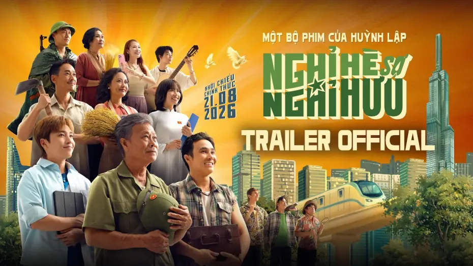 Video for the film Zero Meets Hero — NGHỈ HÈ SỢ NGHỈ HƯU | MAIN TRAILER | DỰ KIẾN KHỞI CHIẾU: 21.08.2026