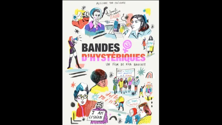 Video for the film Bandes d'hystériques — TRAILER : BANDES D'HYSTERIQUES  a film by Kita Bauchet