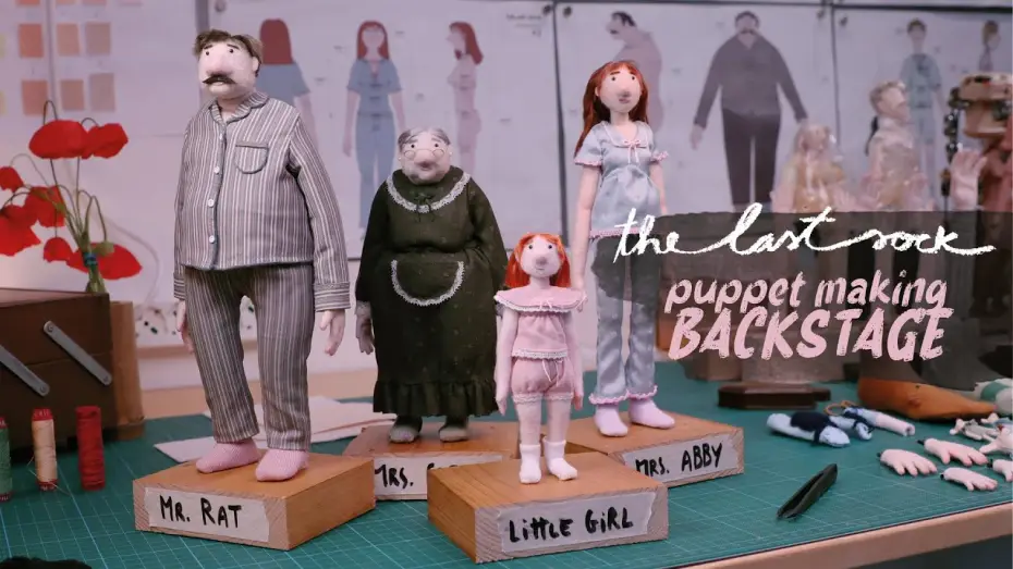 Video for the film My Oddly Unexpected Bond — THE LAST SOCK || Puppet Making Backstage