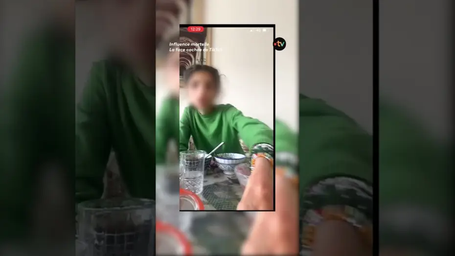 Video for the film Influence Mortelle - La face cachée de TikTok — "Tik Tok a poussé ma fille à faire une tentative de suic**de"