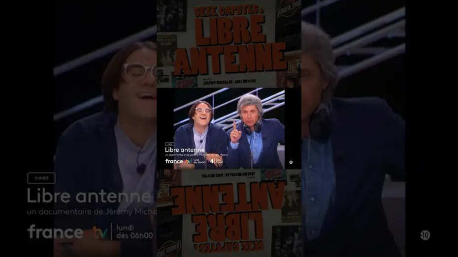 Video for the film Libre antenne — Ne ratez pas le documentaire #LibreAntennentenne sur #France4 de jeremymichalak & AbelMestre !