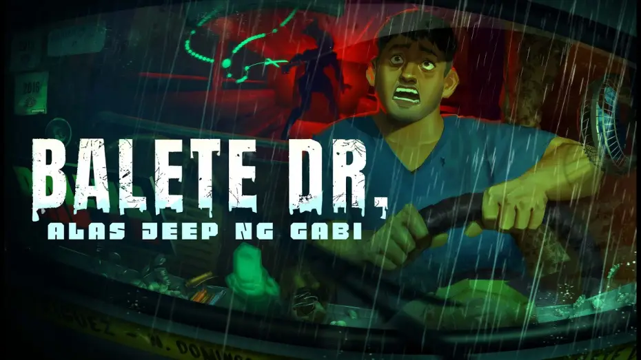 Video for the film Balete Drive: Alas Jeep ng Gabi — BALETE DRIVE 3D Animated Short Film