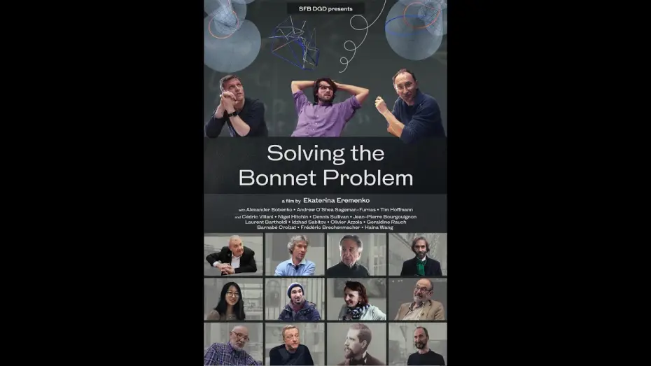 Video for the film Solving the Bonnet Problem — Solving the Bonnet problem. A hands-on adventure In 17 chapters- trailer