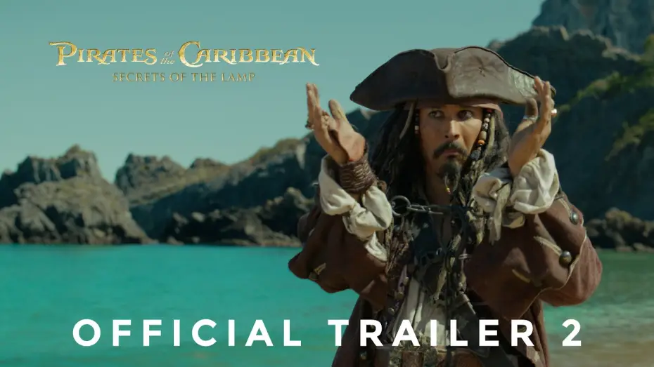 Video for the film Pirates of the Caribbean: Secrets of the Lamp — Pirates of the Caribbean: Secrets of the Lamp | Official Trailer 2