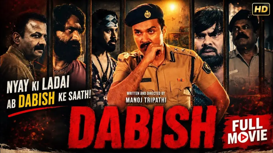 Video for the film Dabish — DABISH Official Trailer | Crime Thriller Movie | Manoj Tripathi | In Cinemas 3 April 2026