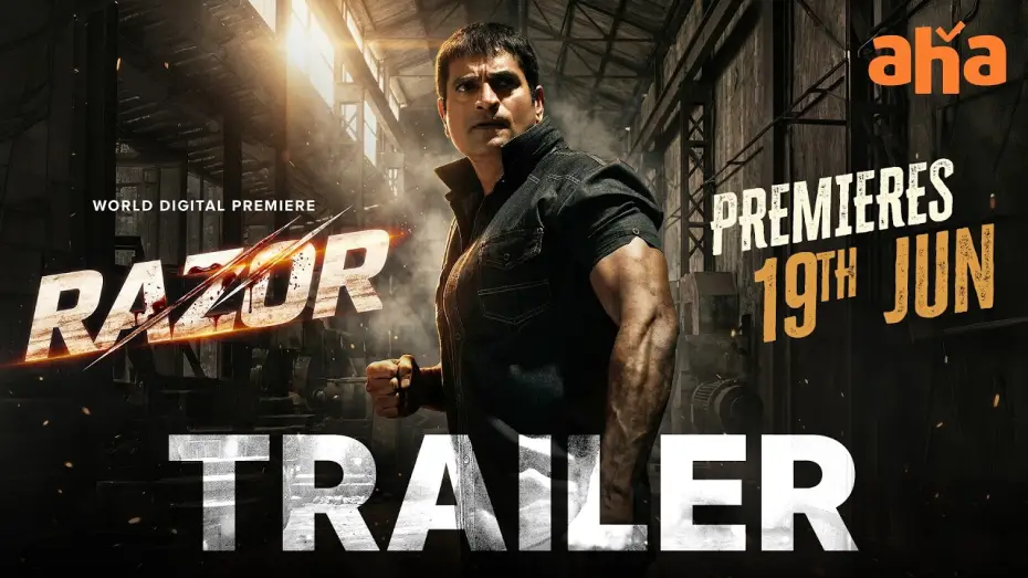Video for the film Razor — Razor Movie Trailer | Ravi Babu | Inaya Sultana | Meena Vasu | Taneesh | Premieres On 19th June |Aha