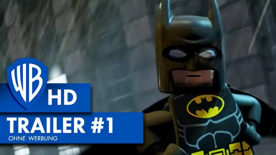 Video for the film LEGO Batman: The Movie - DC Super Heroes Unite — LEGO Batman - Der Film: Vereinigung der DC-Superhelden - Offizieller Trailer Deutsch HD