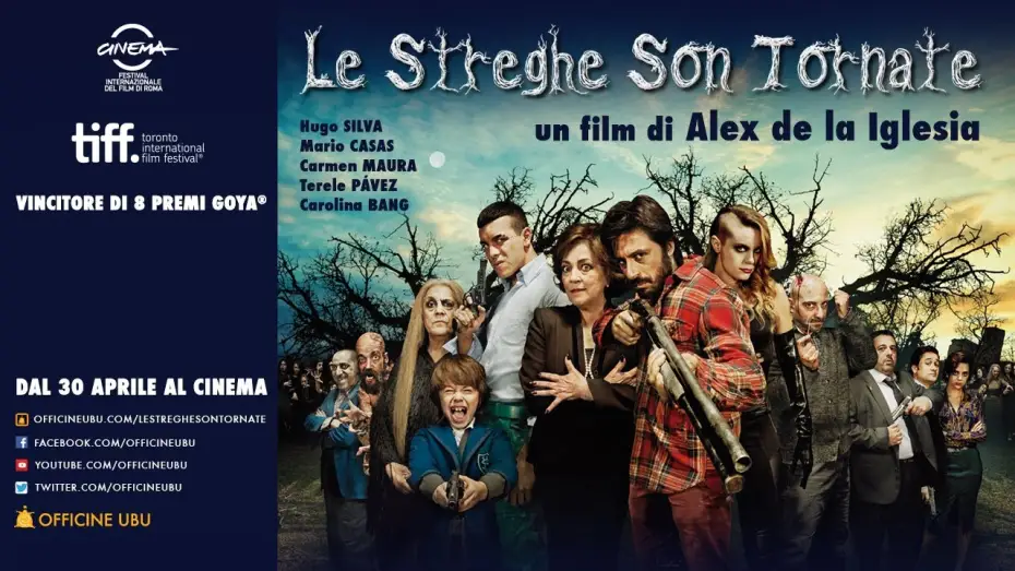 Video for the film Witching & Bitching — Le Streghe Son Tornate - Trailer Italiano ufficiale - dal 30 aprile al cinema