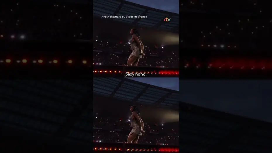 Video for the film Aya Nakamura au Stade de France — Aya Nakamura et La Rvfleuze chantent « Sexy Nana »