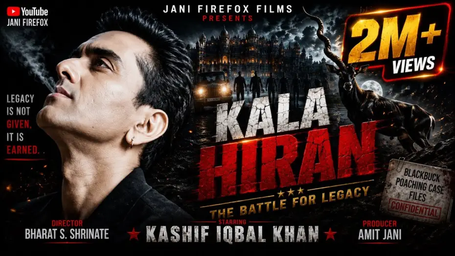 Video for the film Kaala Hiran — ​KALA HIRAN | OFFICIAL FIRST LOOK | BHARAT S. SHRINATE | AMIT JANI |