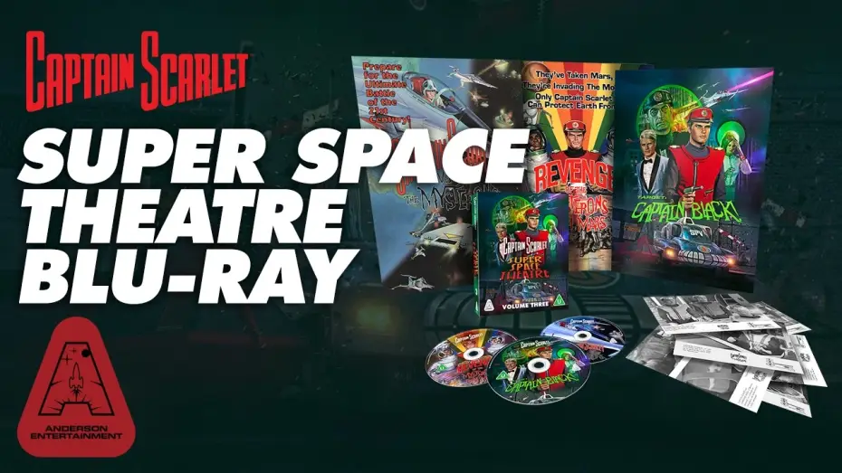 Video for the film Target: Captain Black! — Captain Scarlet Super Space Theatre Blu-ray Box Set | Official Trailer