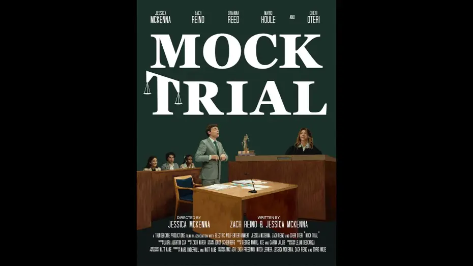 Video for the film Mock Trial — MOCK TRIAL - Feature Comedy Trailer - Starring Jessica McKenna, Zach Reino ,and Cheri Oteri