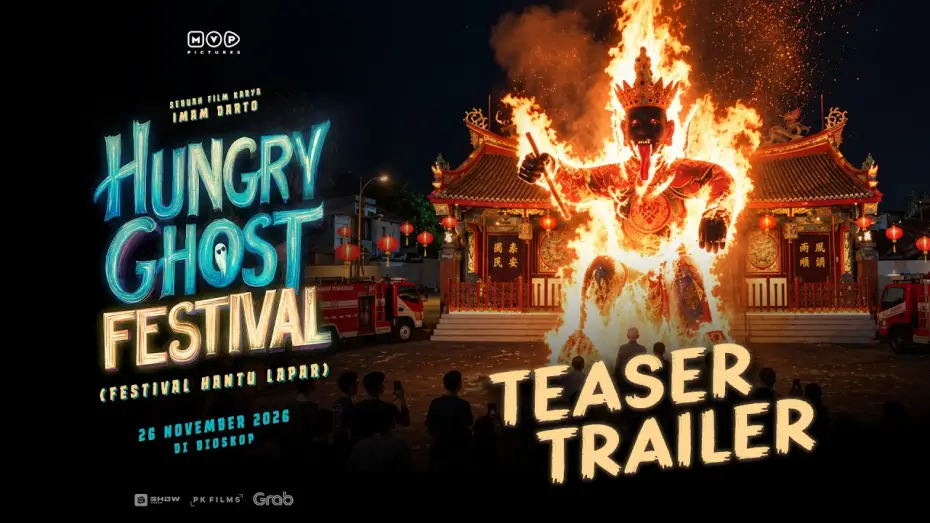 Video for the film Hungry Ghost Festival — Hungry Ghost Festival - Teaser Trailer | 26 November 2026 di Bioskop