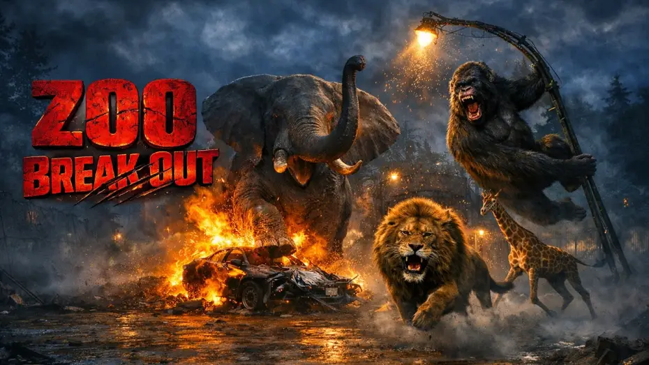 Video for the film Zoo Outbreak — Zoo Break Out (2026) - Trailer