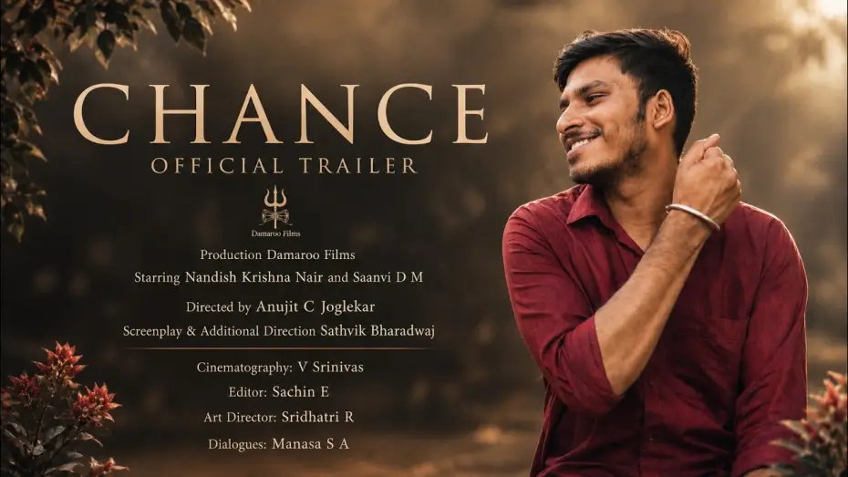 Video for the film CHANCE — CHANCE | Official Trailer (2026) | A Damaroo Films Production