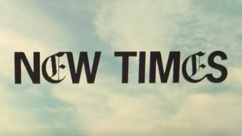 Video for the film New Times — New Times (A Short Film) | Official Teaser