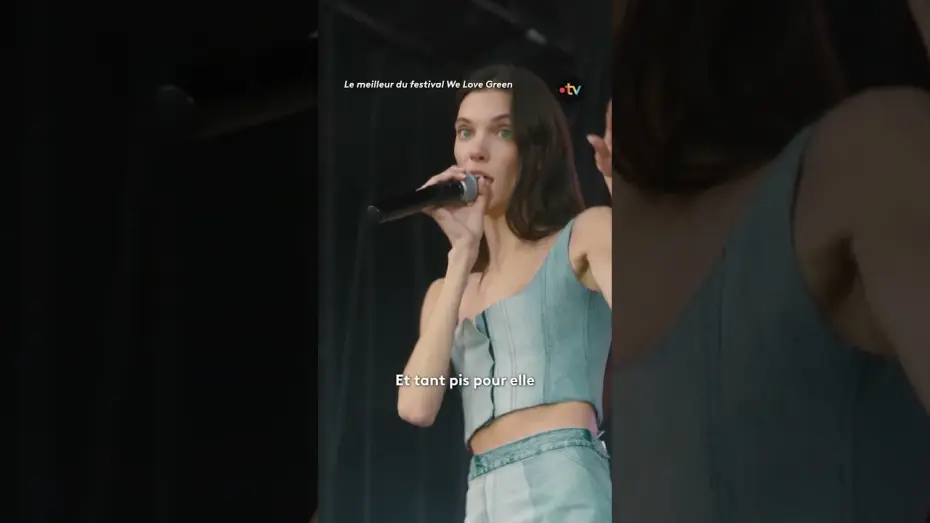Video for the film Le meilleur du festival We Love Green — Charlotte Cardin chante « Tant pis pour elle » à We Love Green